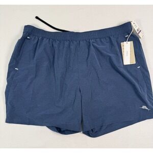 NWT Tommy Bahama IslandZone Navy  Blue Swim Trunks Mens XXL 2XL Naples Circuit